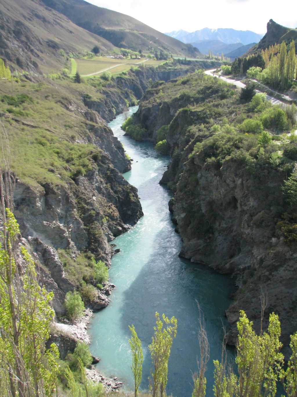 River near Chard Farms