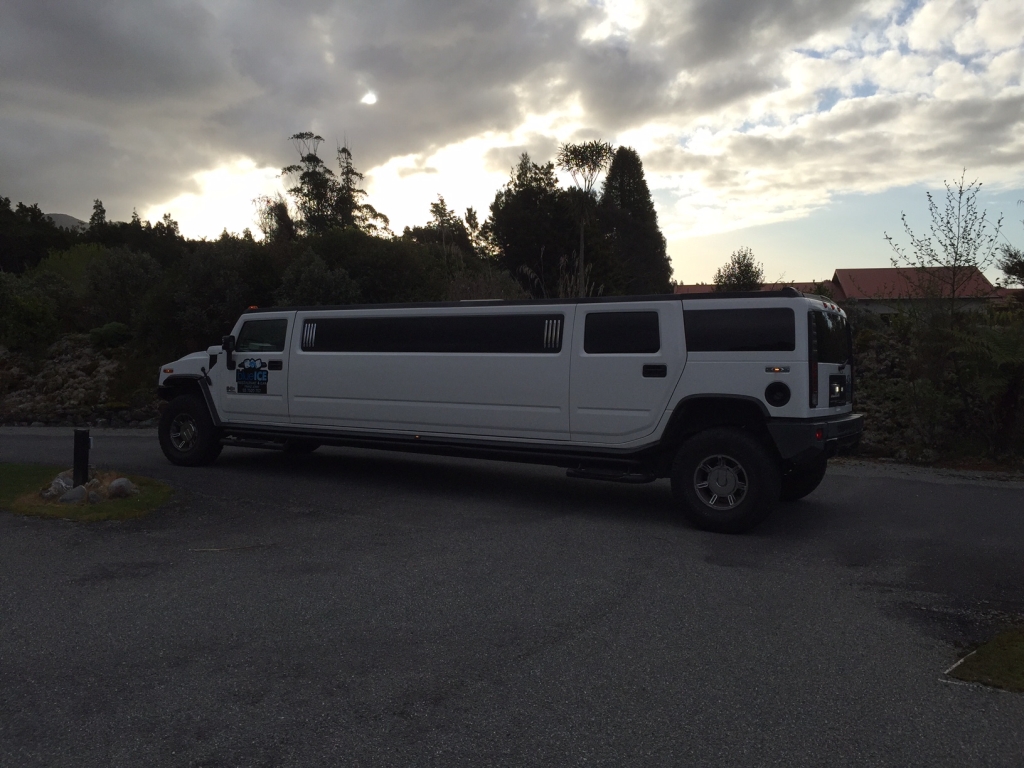 Our ride to the Blue Ice Cafe